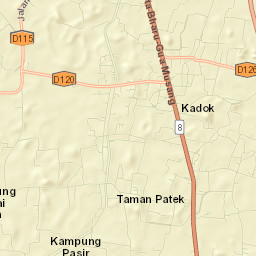 Kampong Kadok Street Map