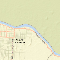 Nieuw Nickerie Street Map