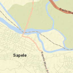Sapele Street Map