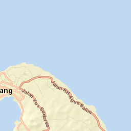 Kota Sabang Street Map
