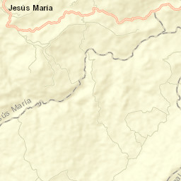 Jesús María Street Map