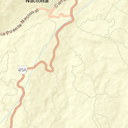 Puente Nacional Street Map