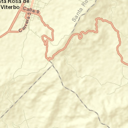 Santa Rosa de Viterbo Street Map