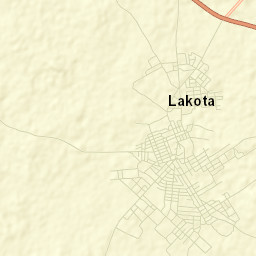 Lakota Street Map