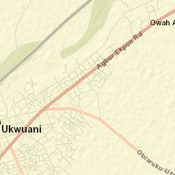Obiaruku Street Map