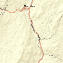 Corrales Street Map
