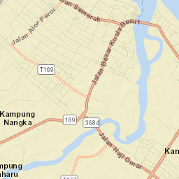 Kuala Besut Street Map