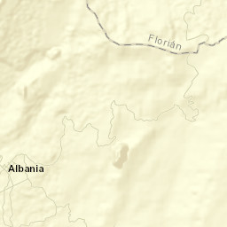 Albania Street Map