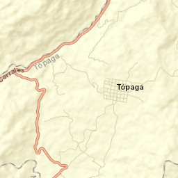 Tópaga Street Map