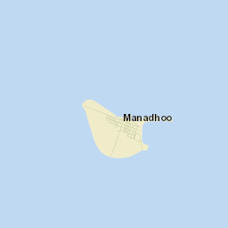 Manadhoo Street Map