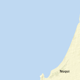 Nuquí Street Map