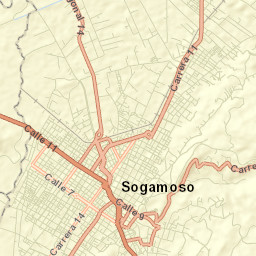 Sogamoso Street Map
