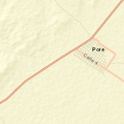 Pore Street Map