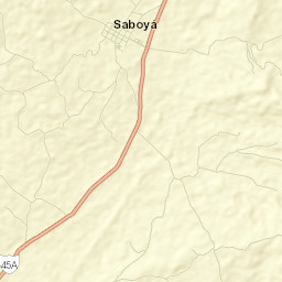 Saboyá Street Map