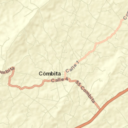Combita Street Map