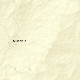 Nunchía Street Map