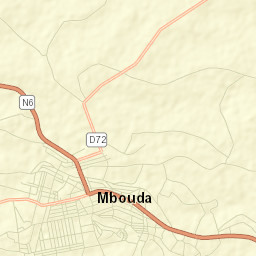 Mbouda Street Map