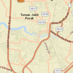 Sungai Petani Street Map