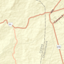 Chiquinquirá Street Map
