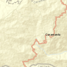 Caramanta Street Map