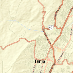 Tunja Street Map