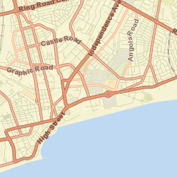 Accra Street Map