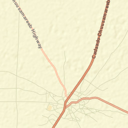 Dhuusamarreeb Street Map