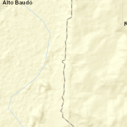 Alto Baudó Street Map