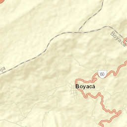 Boyacá Street Map