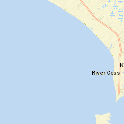 Cestos City Street Map