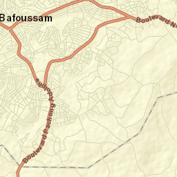 Bafoussam Street Map