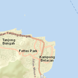 Tanjung Tokong Street Map
