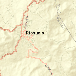 Riosucio Street Map