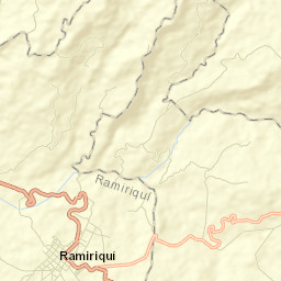Ramiriquí Street Map
