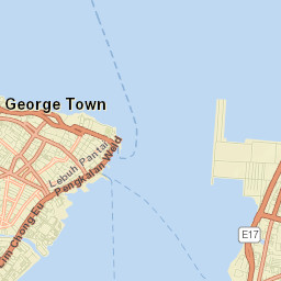 George Town Street Map