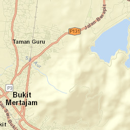 Bukit Mertajam Street Map