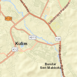 Kulim Street Map