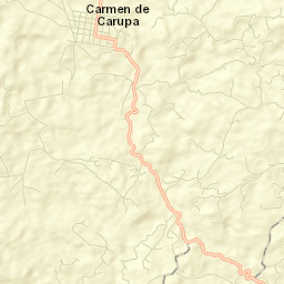 Carmen de Carupa Street Map