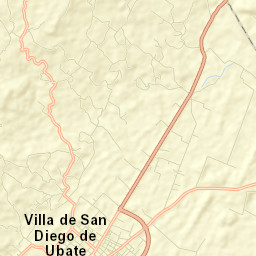 Villa de San Diego de Ubate Street Map