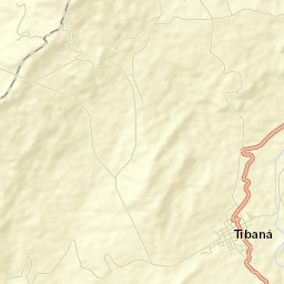 Tibaná Street Map