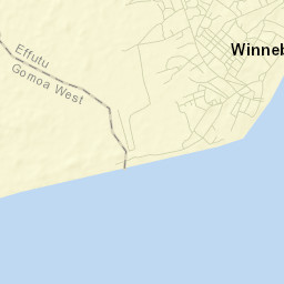 Winneba Street Map