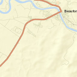 Beaufort Street Map
