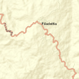 Filadelfia Street Map