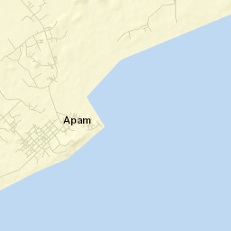 Apam Street Map