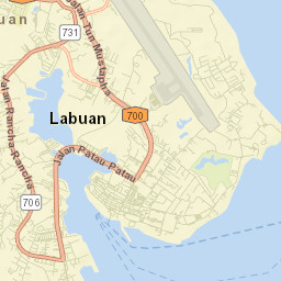 Labuan Street Map