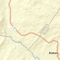 Berbeo Street Map