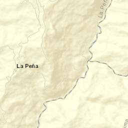 La Peña Street Map