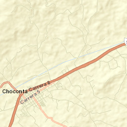 Chocontá Street Map