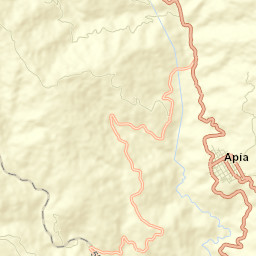 Apía Street Map