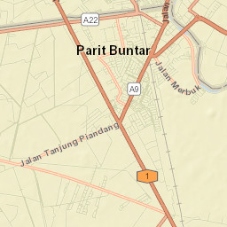 Parit Buntar Street Map